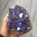 Gift Natural Crystal Gemstone Halo Cluster Beautiful Amethyst Cluster feng Shui Decoration ZJGIDTEM (Size : 350-400g)