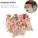 KOMBIUDA 24pcs Countdown Candy Bag Burlap Bags 24 Days Christmas Advent Bags Christmas Candy Bag Wreath - Buy Online on GoSupps.com