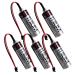 Pack of 5 ER17500V Battery for ER17500V 3.6V 2700mAh Battery for M70 M60 PLC Backup Memory Power Supply with Black Plug