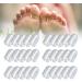 Silicone Toe Protectors - 30 Pcs Anti-Friction Gel Covers for Corns, Blisters & Ingrown Toenails - Buy Online on GoSupps.com
