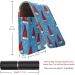 Travel Lipstick Organizer Case | Portable Makeup Bag with Mirror | Cartoon Christmas Design - Shop Now - Buy Online on GoSupps.com