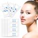 Face Lift Tape, 40PCS Instant Face Lift Tape Invisible, Face Tape Lifting Invisible Sticker for Instant Face Lift, Hide Double Chin, Lifting Saggy Skin, Waterproof & High Elasticity 1