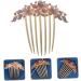 HONMEET Opal Comb Styling Hair Clips Comb Hair Clip Bride Hair Clip Hairbrushes for Woman Comb for Hair Barrettes for Thick Hair Wide Tooth Comb for Wavy Hair Combs for Women Purple Alloy - Buy Online on GoSupps.com