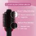 Dual Voltage Hair Dryer Brush - Travel-friendly Hot Air Brush & Styler with European Plug Anti-frizz Technology 110V-240V Volumizer - Buy Online on GoSupps.com