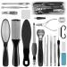 36 in 1 Pedicure kit Professional Pedicure Set Stainless Steel Pedicure Tools Set Peel Callus Dead Foot Care Kit Skin Remover Feet Care Pedicure Supplies