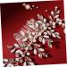 MAGICLULU Hair Comb for Bride Bridal Hairpin Comb Wedding Hair Clip Wedding Hair Comb Crystal Hair Comb Leaf Crystal Hair Jewelry Leaf Hair Comb Crystal Clip Comb Accessories Wedding Dress - Buy Online on GoSupps.com