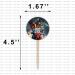 Justice League Cupcake Toppers Decorations - Buy Online on GoSupps.com