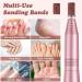 Subay 100Pcs 180 Grit Fine Sanding Bands for Nail Drill - Electric Nail Files for Acrylic Nails, Gel Manicures, and Pedicure - Silver - Buy Online on GoSupps.com