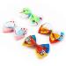 4 Inch Girls Hair Bow Clips - Set of 4 Cartoon Toy Dress Up Hair Accessories for Birthday Party Decorations - Cute Gift for Kids - Buy Online on GoSupps.com