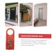 Alipis Door Lock Tag Decor Ornament Door Handle Please Knock Door Hanger Kids Room Door Sign China Pendant - Buy Online on GoSupps.com