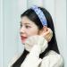 Sucrain 3 Pcs Colorful Pearl Knotted Headbands for Women & Girls - Jeweled Gem Embellished Hair Accessories (Pink Blue Purple) - Buy Online on GoSupps.com