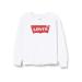 Levi's Kids l/s batwing tee Baby Boys 6 Months White
