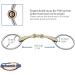 Buy Sprenger Dynamic RS Bridle 14mm - SENSOGAN Silver 14.5 | International Shipping Available - Buy Online on GoSupps.com