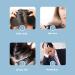 Dual Head Facial Cleansing Brush & Silicone Scalp Scrubber - Ergonomic Exfoliator for Skin & Hair Massage | International Shipping Available - Buy Online on GoSupps.com