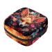Sanitary Napkin Storage Bag Zipper Menstrual Cup Pouch Feminine Menstruation First Period Pads Holder for Girls Women Ladies Floral Animal Fox Multicoloured 05
