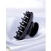 Prettyou Handmade Celluloid Acetate French Design Barrette Hair Claw - Classic Black - Buy Online on GoSupps.com