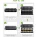 Sukuos AM PM Pill Organizer 2 Times a Day - 7 Day Weekly Pill Case (Black) - Buy Online on GoSupps.com