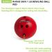 Champion Sports Red Foam Bowling Ball - Lightweight and Durable - Buy Online on GoSupps.com