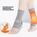 SUNGOOYUE Graphene Heated Ankle Support Brace - Injury Prevention & Stabilization (XL) | Sweat-Wicking Self-Heating Sports Gear - Buy Online on GoSupps.com