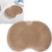 Buy Larger Foot Scrubbing Mat - Suction Cup Shower Scrubber for Clean Feet - Foldable Footmuff Scrubber (Brown) | International Shipping Available - Buy Online on GoSupps.com