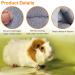 Jetisva Soft Fleece Guinea Pig Bed and Hideway Warm Hamster Bedding Rat Bedding House Small Animal Cave Bed Guinea Pig Sleeping Bag for Small Pet Chinchilla Ferret Squirrel Hedgehog Rabbit 11X15 Inch - Buy Online on GoSupps.com