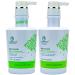Xiaomoxuan Natural Tea Tree Collagen Shampoo and Hair Mask Set - Hydrating Repairing for Dry Damaged Color-Treated Hair - All Hair Types Sulfate and Paraben Free