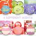 Canvalite Unicorn Bath Bombs for Kids - 6 Pc Gift Set with Surprise Inside | Organic Natural Spa Fizzy Bubbles | Skin Friendly | Fizz Balls with Jewelry Toy | Strawberry Scented - Buy Online on GoSupps.com
