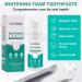 Whitening Foam Toothpaste - 2 Piece Set for Deep Cleaning & Sensitive Teeth | Intensive Stain Removal - Buy Online on GoSupps.com