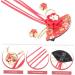 SOESFOUFU Children's Antique Hanfu Accessories Hairpin Set Fringe Trim Bridal Hair Accessories for Women Girls Accessories Hair Decorations Cherry Blossoms Women's Cloth Headgear - Buy Online on GoSupps.com
