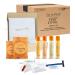 Terra Pure Amenity & Accessory Kit |1 oz Travel Size Shampoo Conditioner Lotion Body Wash 2 Cleansing Bars Shave & Dental Sets Make-Up Remover Wipes & Vanity Kit | 15 sets per case 75 PIECES (BOXED WITH ACCESSORIES)