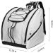 SoarOwl Ski Boot Bag - Waterproof Skiing Travel Luggage for Men, Women, and Youth (White) - Buy Online on GoSupps.com