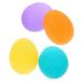 Hapinary 4 piece handle ball finger strength exercise ball exercise grip-ball handle handle finger practice ball hand therapy pallets handle hand trainer simple pebble gel fitness fastening