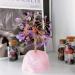 Xiannvxi Crystals Tree of Life Decoration | Amethyst & Rose Quartz Feng Shui Bonsai | Natural Gemstone Happiness Reiki - Buy Online on GoSupps.com