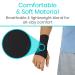 Vive Wrist Compression Sleeve - Pain Relief Brace for Carpal Tunnel Arthritis & Tendonitis - Joint Stabilizer for Men & Women (Large) - International Shipping Available - Buy Online on GoSupps.com