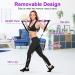 LADER Pilates Bar Kit with Resistance Band - Portable Yoga Equipment for Full Body Toning - Adjustable 20lb, 30lb, 40lb Bands Included - Buy Online on GoSupps.com
