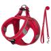 Dog Harness Small Dogs Red Padded Puppy Harness Dog Harness Harness Dogs Small XXS XXS Red
