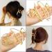 6 Pcs Large Gold Hair Clips for Women - Strong Hold Claw Clips for Thick & Thin Hair - Fashion Hair Accessories - Buy Online on GoSupps.com