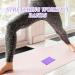 HANABASS Yoga Resistance Bands - Elastic Exercise Bands for Physical Therapy Pilates & Strength Training - Purple - Buy Online on GoSupps.com