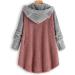 Hanxiulin Women's Fleece Jacket - Plush Hooded & Breathable Outerwear in 4XL Pink | Cuddly & Fluffy Transition Coat - Buy Online on GoSupps.com