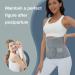 Postpartum Belly Band & Abdominal Binder | Back Pain Relief & C-section Recovery Belt for Men & Women - Medium/Large - Buy Online on GoSupps.com