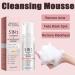 5 in 1 Foaming Cream Cleanser Blackhead Deep Pore Facial Cleansing Mousse Face Cleanser Oily Skin Face Wash with Niacinamide & Hyaluronic Acid Removes Excess Oil Unclogs Pores & Reduces Blackheads - Buy Online on GoSupps.com