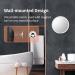 Rechargeable LED Lighted Makeup Mirror with 10X Magnification and Touch Sensor - 3 Color Lights, 360 Rotation, Portable Travel Mirror (Black) - Buy Online on GoSupps.com