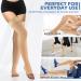 Compression Stockings for Women & Men | 23-32 mmHg Thigh High Varicose Vein Socks | Open Toe Support Hose - Relieve Fatigue - Buy Online on GoSupps.com