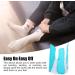 Sock Aid Easy on Easy Off - Easy on Sock Aid Tool Stocking Slider Sock Helper - Professional Sock Dressing Aid Comfortable Pulling Assist Device for Pregnant Seniors Rowces Lake Blue - Buy Online on GoSupps.com