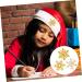 PRETYZOOM 30pcs Cloth Patches Materials DIY Accessories Christmas Ornaments Ornament Glitter Snowflake Golden 4.3X3.8CM - Buy Online on GoSupps.com