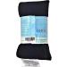 Microwave Wheat Bag Heat Pack Lavender Scented Pain Relief for Neck Back & Shoulders - by Life Healthcare - Fleece Cover Black Black Fleece - Buy Online on GoSupps.com