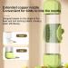 Quotent Bird Cage Water Dispenser - 200ml Automatic Water Bottle for Birds Ideal for Parrots & Small Pets - Buy Online on GoSupps.com