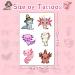 Axolotl Party Favor Temporary Tattoos Stickers - 24 Sheets for Birthday Party Decorations - Buy Online on GoSupps.com
