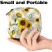 Shop Sunflower Ladies Napkin & Storage Bag - Portable Period & Breastfeeding Pillow Holder for Women & Teens - Buy Online on GoSupps.com