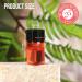 Fandamei 2 ml Empty Pink Glass Bottles with Droppers - 25 PCs for Essential Oils Spa Aromatherapy & Massage - Buy Online on GoSupps.com